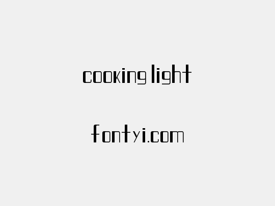 cooking light