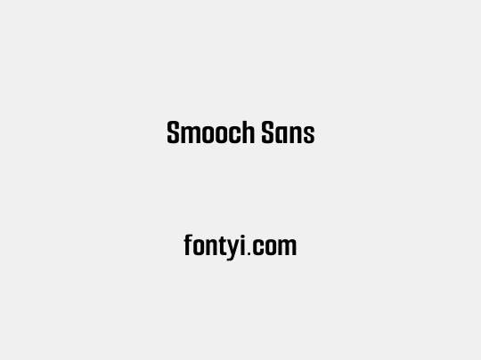 Smooch Sans