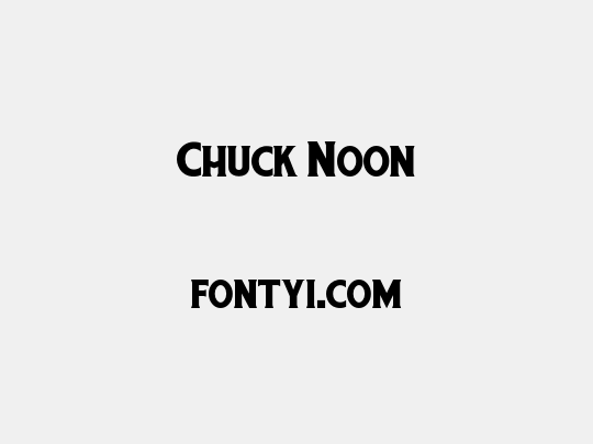 Chuck Noon