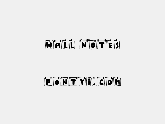 Wall Notes