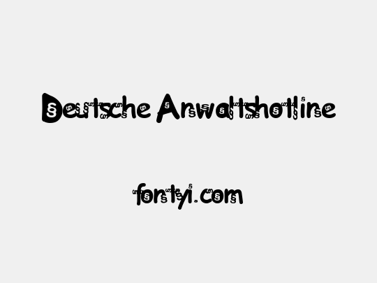 Deutsche Anwaltshotline
