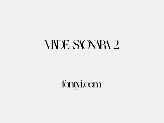 MADE SAONARA 2
