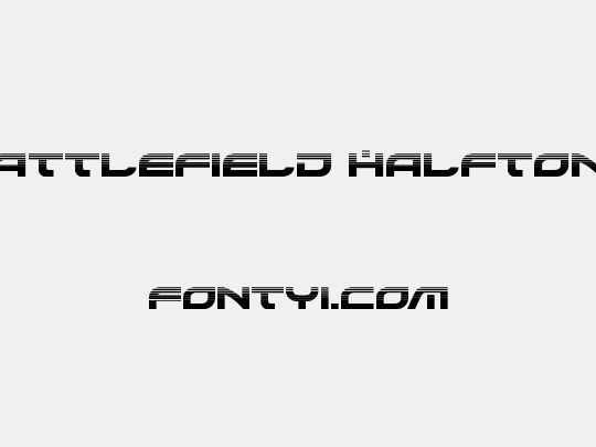 Battlefield Halftone