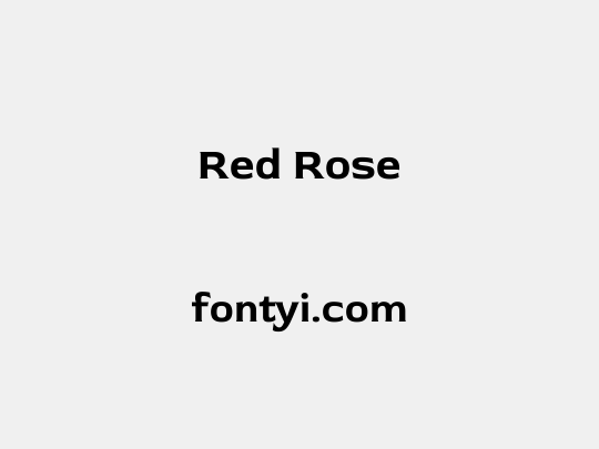 Red Rose