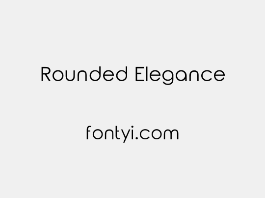 Rounded Elegance