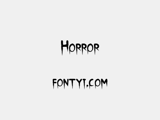 Horror