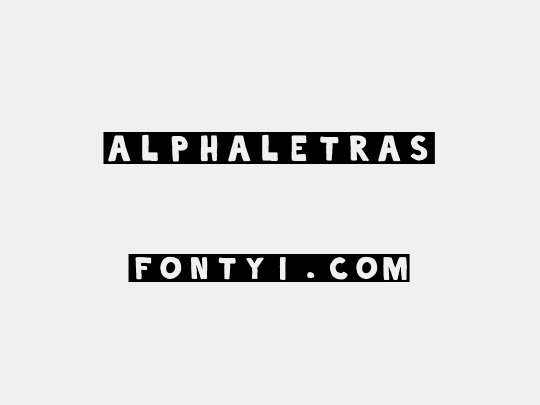 alphaletras