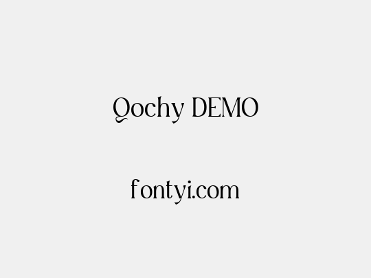 Qochy DEMO