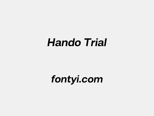 Hando Trial