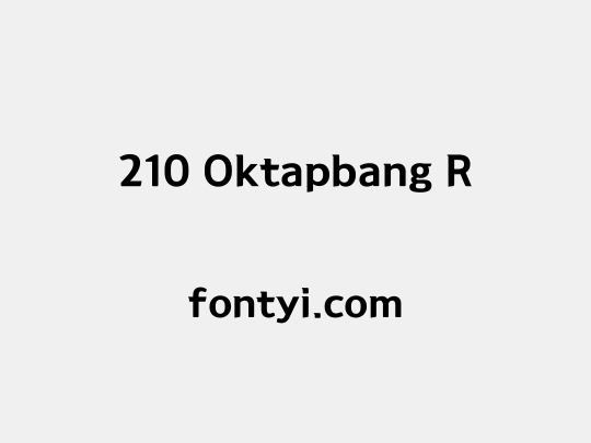 210 Oktapbang R