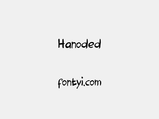 Hanoded