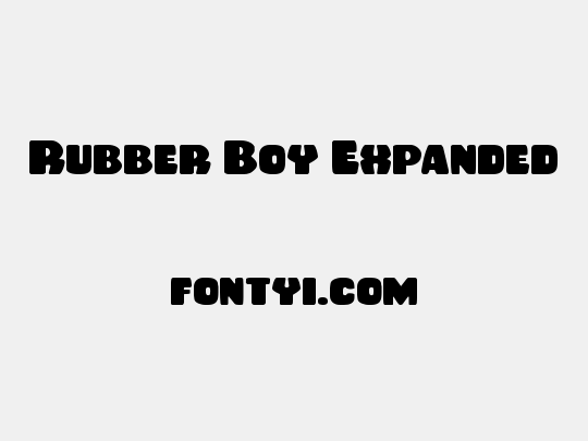 Rubber Boy Expanded