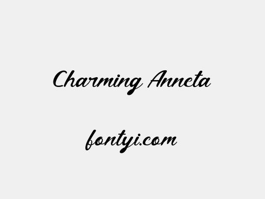 Charming Anneta