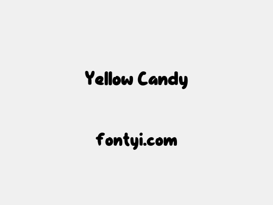 Yellow Candy
