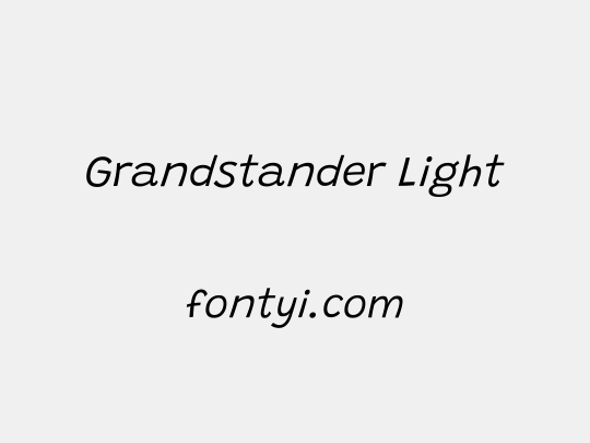 Grandstander Light