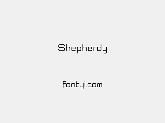 Shepherdy