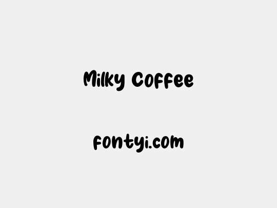Milky Coffee
