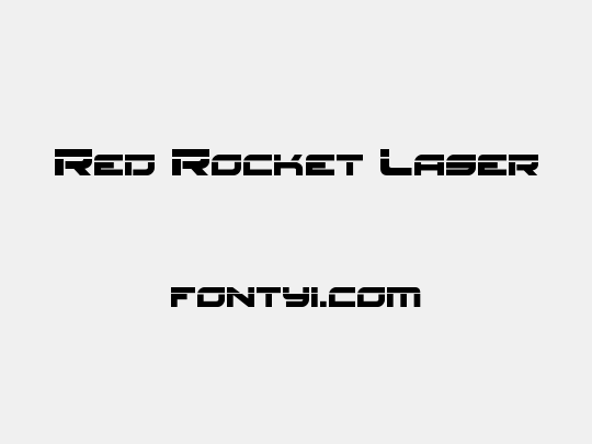 Red Rocket Laser