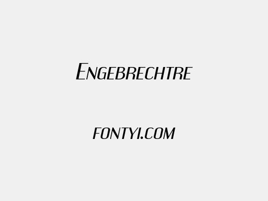 Engebrechtre