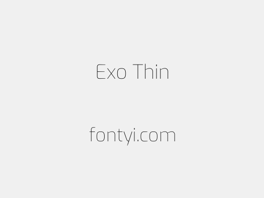 Exo Thin