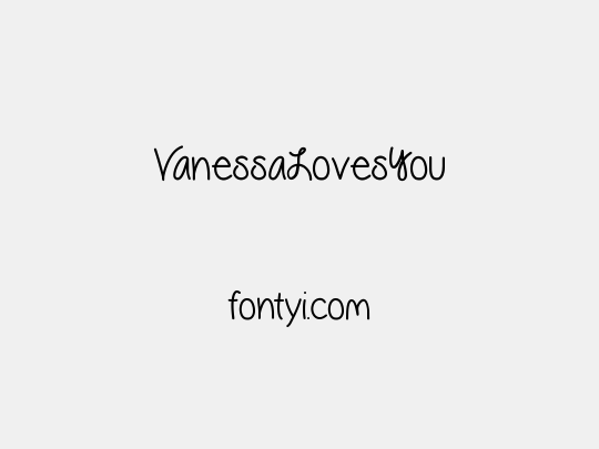 VanessaLovesYou