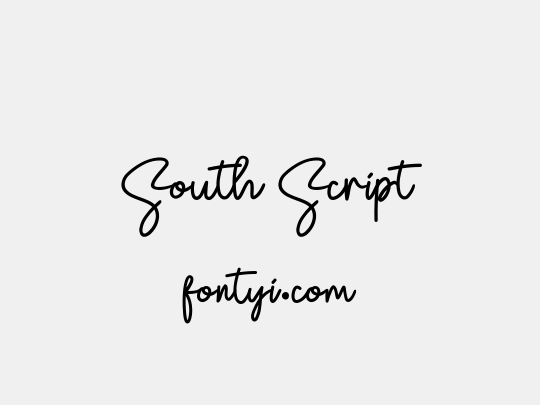 South Script
