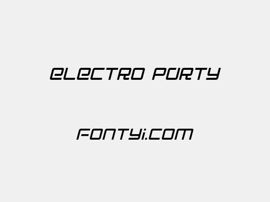 Electro Party