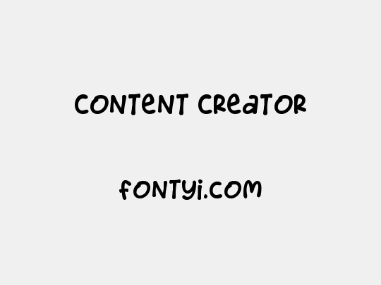 Content Creator