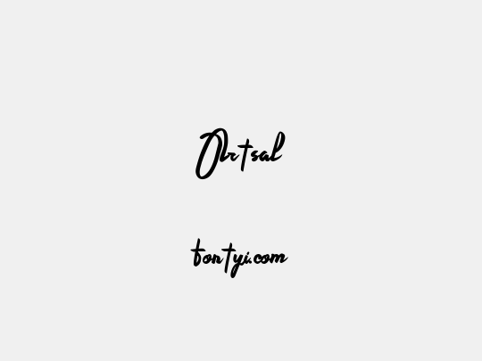Ortsal