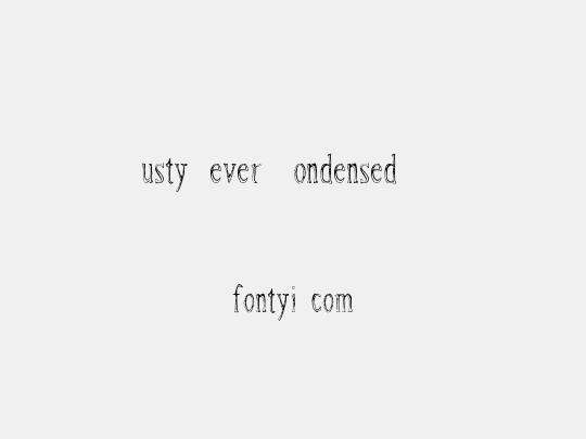 Rusty Fever_Condensed_DEMO