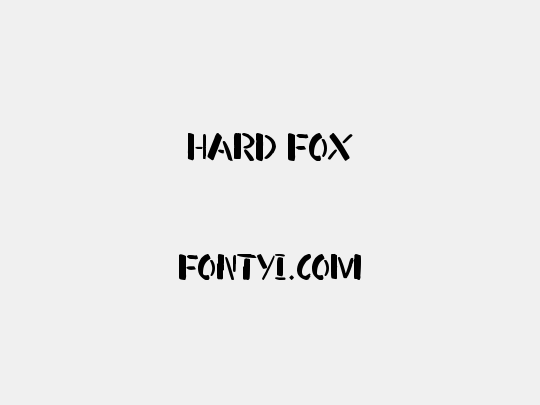 Hard Fox