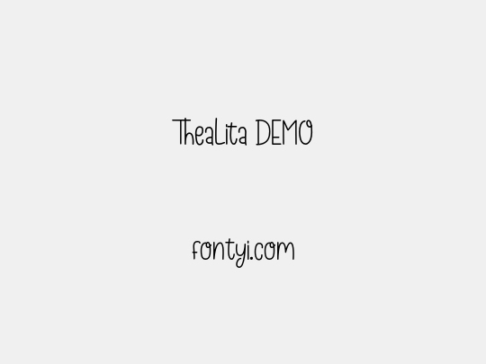 Thealita DEMO