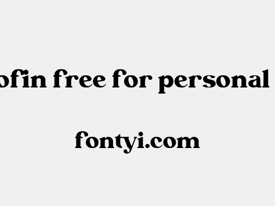 Betofin free for personal use