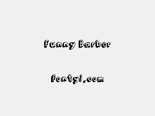 Funny Barber