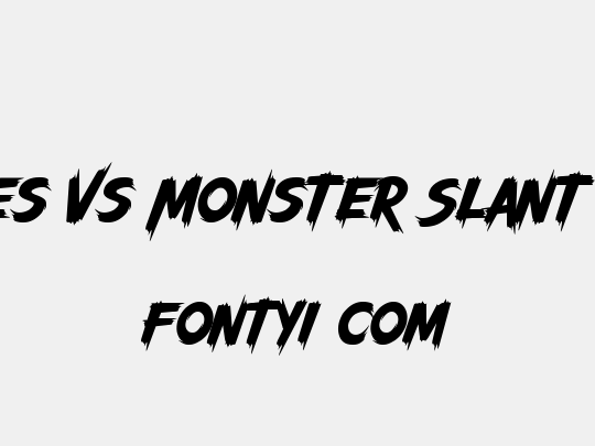 Wolves Vs Monster Slant DEMO