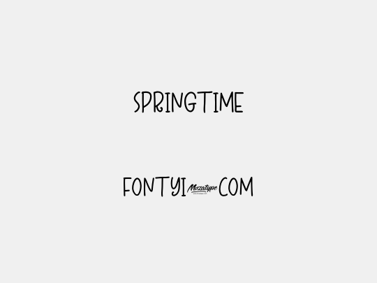 SPRINGTIME