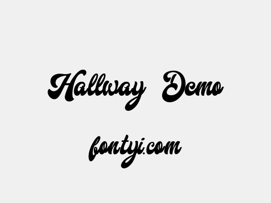 Hallway  Demo