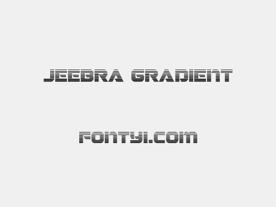 Jeebra Gradient