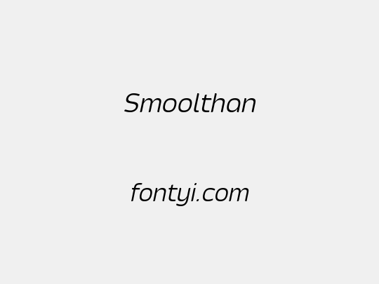 Smoolthan