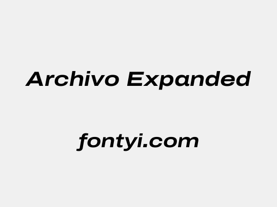 Archivo Expanded
