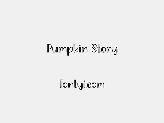 Pumpkin Story