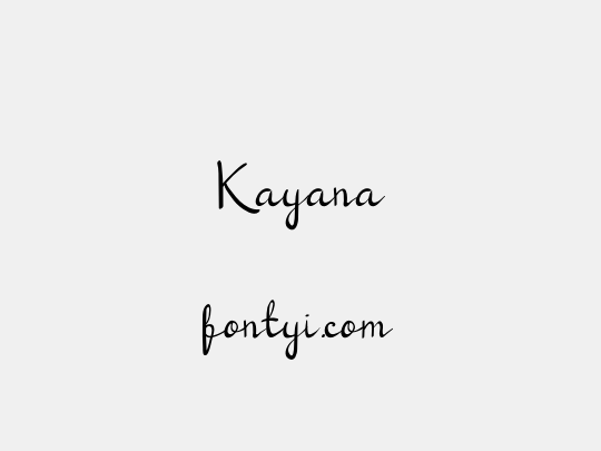 Kayana
