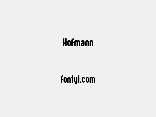 Hofmann