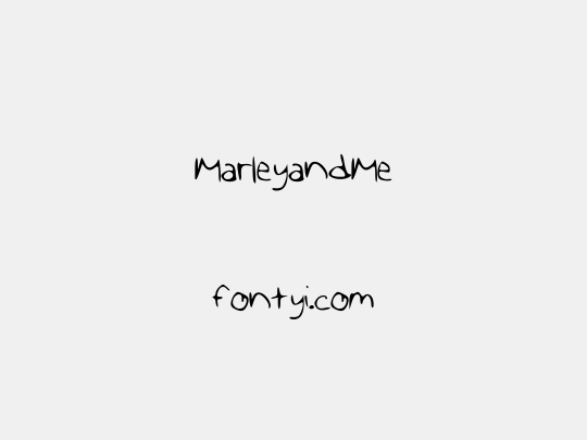 MarleyandMe