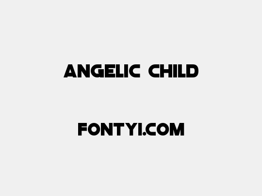 Angelic Child