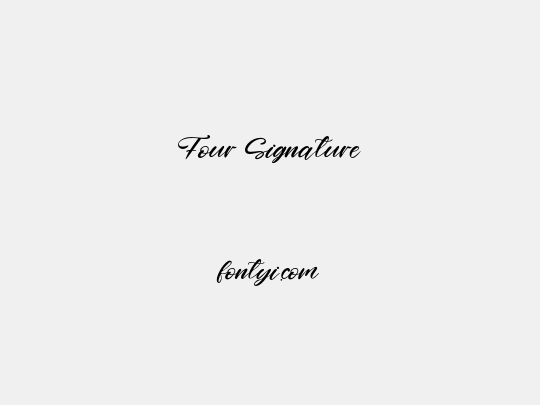 Four Signature