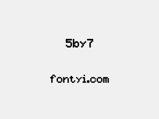 5by7