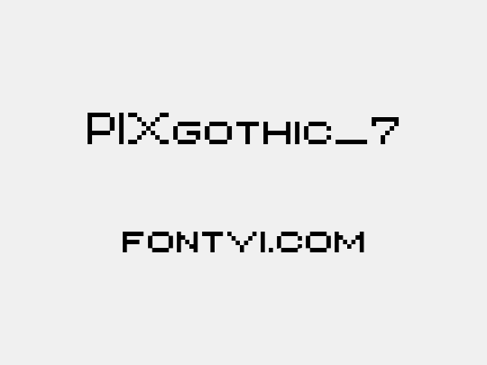 PIXgothic_7