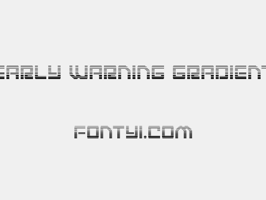 Early Warning Gradient