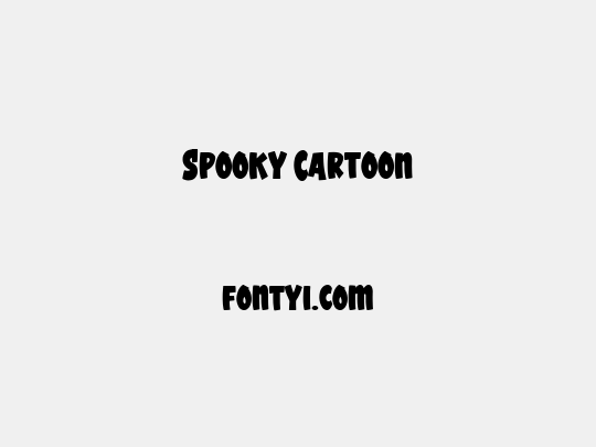 Spooky Cartoon